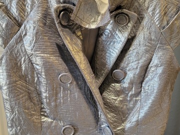 Selling: Silver Cap Sleeve Jacket