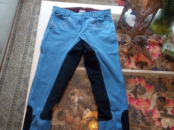 Venta: Pantalones azules con culera, talla m