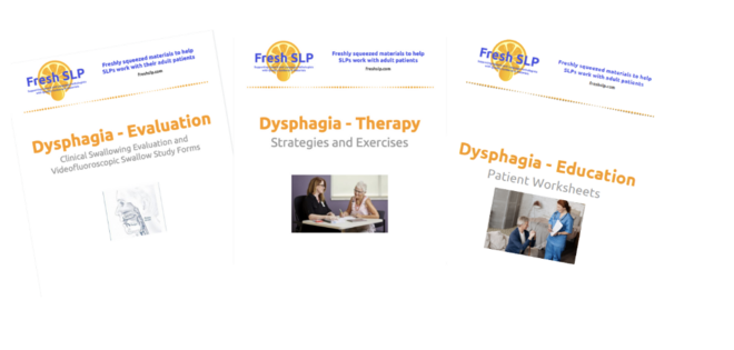 Dysphagia Education Materials