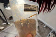 Selling with online payment: WEFTS: Arda wefts long, light blonde