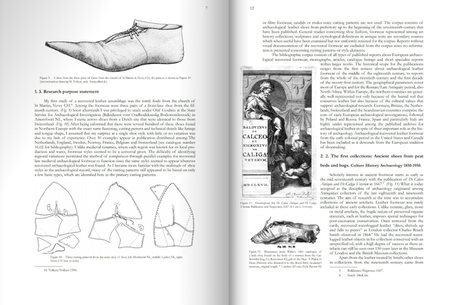 Archaeological Footwear, by Marquita Volken