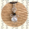 Vente au détail: Pendentif lapinou argent et œil de tigre 
