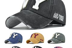 Buy Now: 20 Pcs Fashion Hip-hop NY Letter Embroidery Baseball Cap