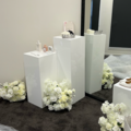 Selling:  Artificial white florals x 3 
