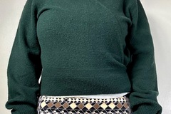 Selling: & Other Stories Deep Green Wrap Sweater