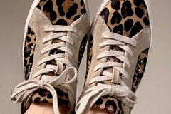Selling: Zara Leopard Studded Sneakers
