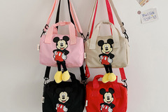 Comprar ahora: 20pcs cartoon Mickey shoulder bag bag Western slung cylinder bag