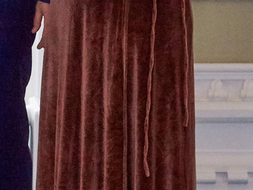 Selling: Baltic Born long sleeve blush pink wrap-around bridesmaid dress