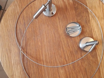 Don: Cable acier Ikea pour tringle à rideau