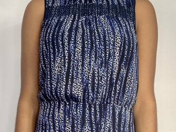Selling: Spring to Summer Navy Print Dress