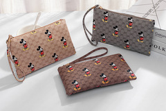 Buy Now: 50pcs cartoon clutch bag long leather purse coin purse