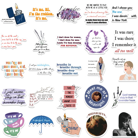 Graffiti DIY stickers for the new album combination - 800 pcs