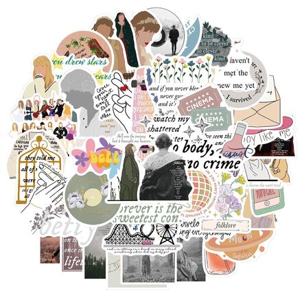 Graffiti DIY stickers for the new album combination - 800 pcs