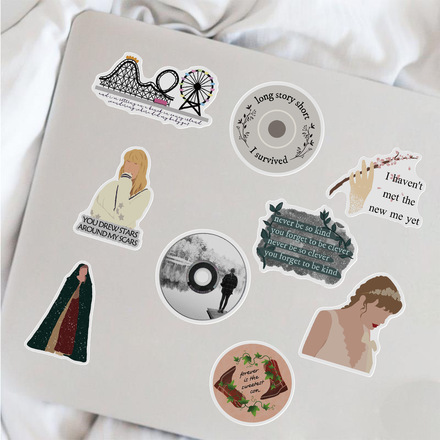 Graffiti DIY stickers for the new album combination - 800 pcs