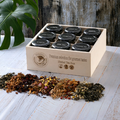 Food or Merchandise: Herbal Tea-Set with 9 different premium natural organic mix