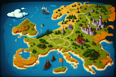 Selling: Fantasy 2D Map