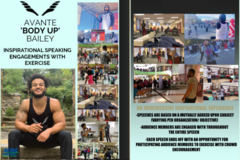 Speakers (Per Event Pricing): Inspirational Speaking Engagement with Exercise