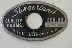 Selling with online payment: Slingerland Niles Badge Mid 1960's - Late 1970's