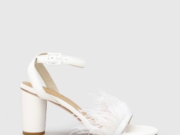 Selling: Chaos & Harmony White Chici Heels (size 39)