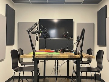 Rent Podcast Studio: Capital Workspaces Podcast Studio