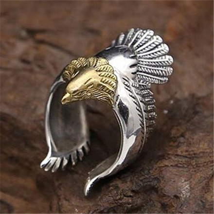 Men's Hip Hop Vintage Ring - 80 pcs