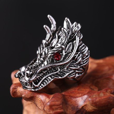 Men's Hip Hop Vintage Ring - 80 pcs