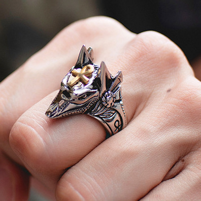 Men's Hip Hop Vintage Ring - 80 pcs