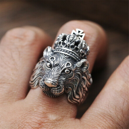 Men's Hip Hop Vintage Ring - 80 pcs