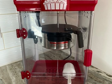 Renting out with online payment: Popcorn maker 