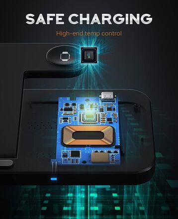 3 In 1 Wireless Charging Station dock for Apple iphone