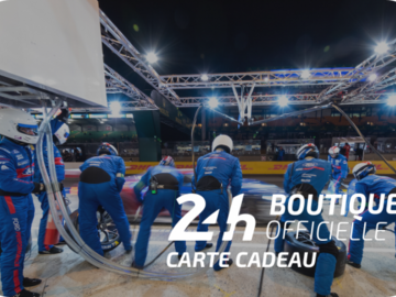 Vente: E-Carte cadeau "24h du Mans" (100€)