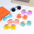 Comprar ahora: Cartoon Rainbow Jelly Color Kids Sunglasses - 40 pcs