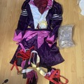Selling with online payment: Uma Musume Biwa Hayahide Cosplay + Wig