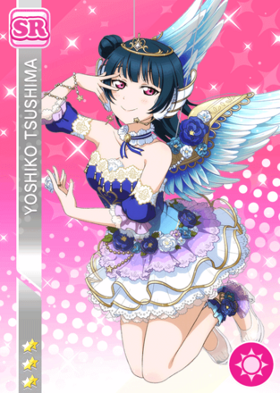 Love Live Yoshiko Tsushima Angel Set Aqours + Wig - Lumikha