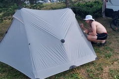 Vuokrataan (päivä): Ultrakevyt 2 hengen teltta