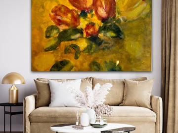 Sell Artworks: FLORAL SPRING TIME TULIPS 