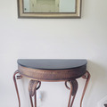 Individual Seller: Black and Gold Console Table 41''