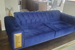 Individual Seller: Royal Blue Turkish Luxury Sofa Set