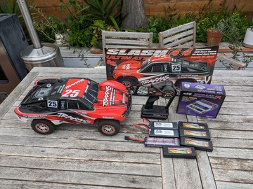 Selling: Traxxas Slash 4x4 Ultimate, batteries, charger - $550