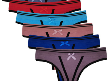 Buy Now: 100pcs Bowknot Ladies T-string Panties