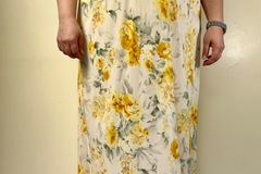Selling: Vintage Sunny Floral Straight Maxi 