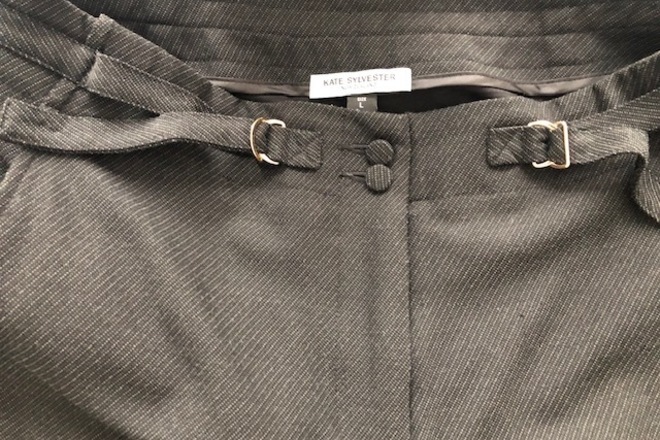 Black Twill Penrose Trouser