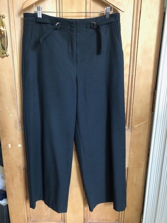 Black Twill Penrose Trouser