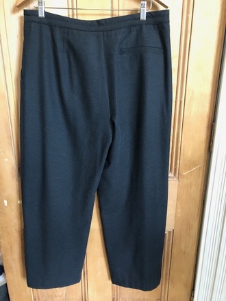 Black Twill Penrose Trouser