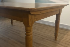 Individual Seller: Harvest Table - Solid Ash