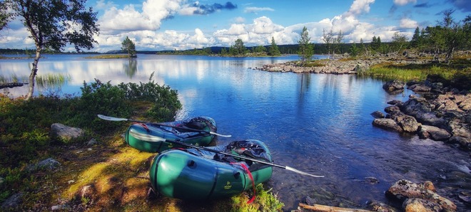 Packraft MRS Microraft ISS L-koko