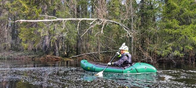 Packraft MRS Microraft ISS L-koko