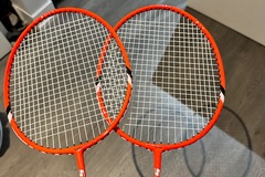 Rent per week: Badminton racket set kids or adults