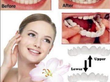 Buy Now: 50PCS Dentures Braces Instant Smile Comfort Fit