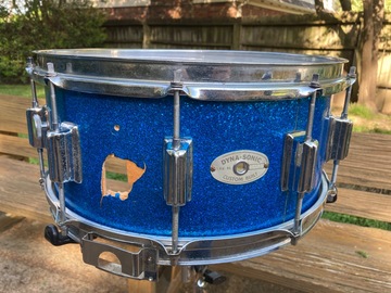 Selling with online payment: Rogers wood Dynasonic parts drum
